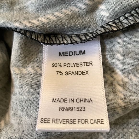 Jaclyn Smith Intimates New With Tags 2 Piece Set Size Medium Window Pane Print - Picture 10 of 10